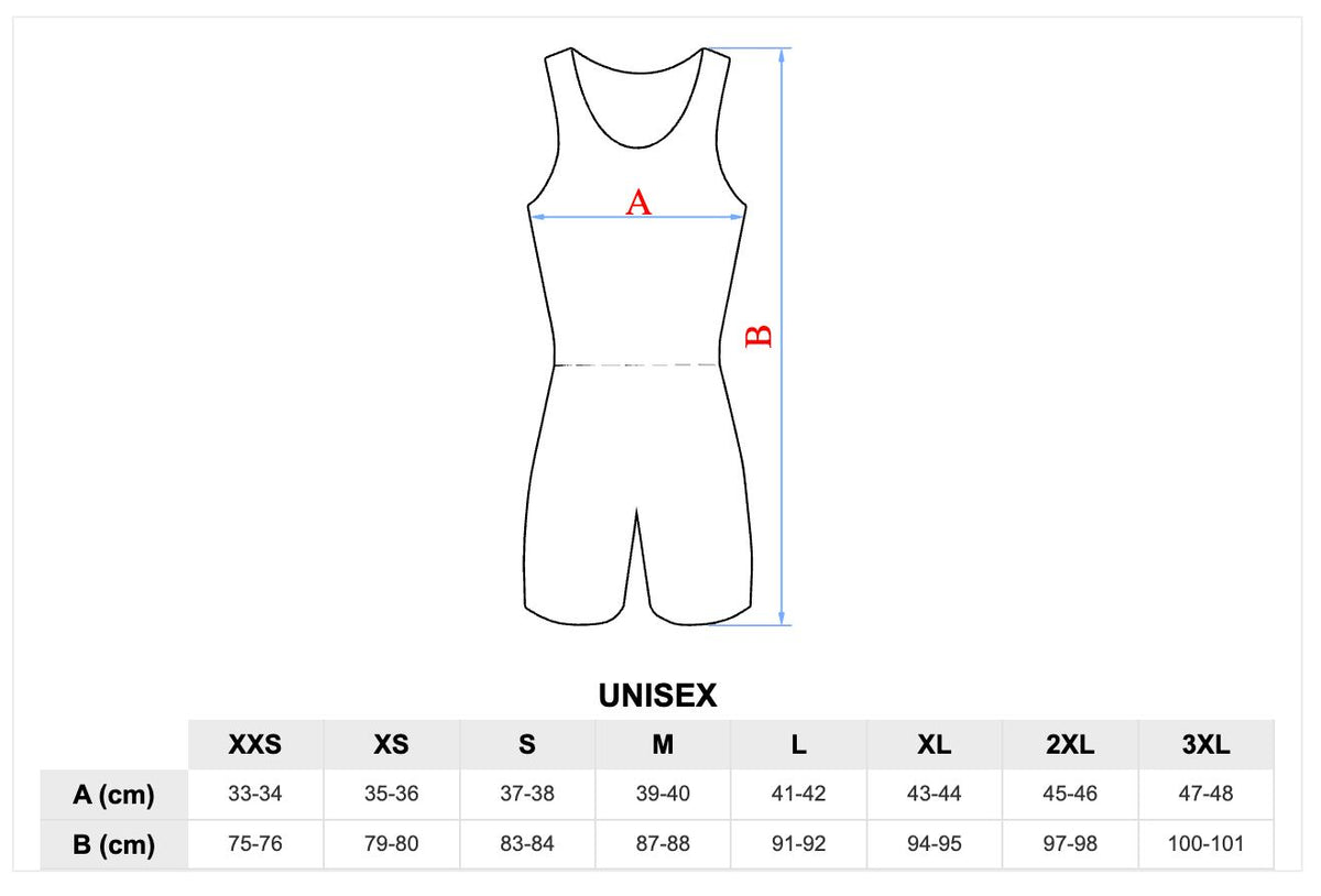 Unisex Açık Mavi Kürekçi Mayosu