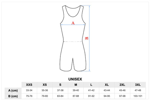 Unisex Açık Mavi Kürekçi Mayosu