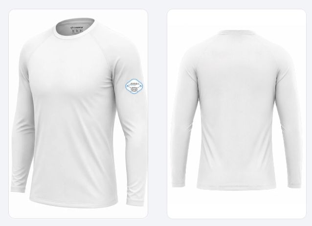 Unisex Beyaz İçlik